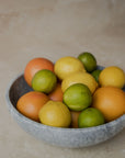 Large marble bowl – grey