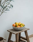 Large marble bowl – grey