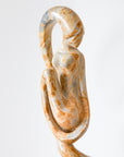 Female Marble Sculpture - beige pattern