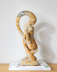 Female Marble Sculpture - beige pattern