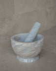 Mortar in light marble - 3 different sizes