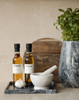 Mortar in light marble - 3 different sizes