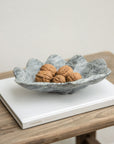 Seashell marble bowl grey