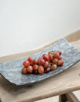 Serving tray – dark/grey marble