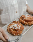 Marble tray - grey
