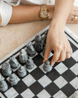 Marble chessboard