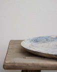 Oval marble tray – grey