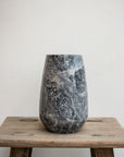 Vase in dark marble